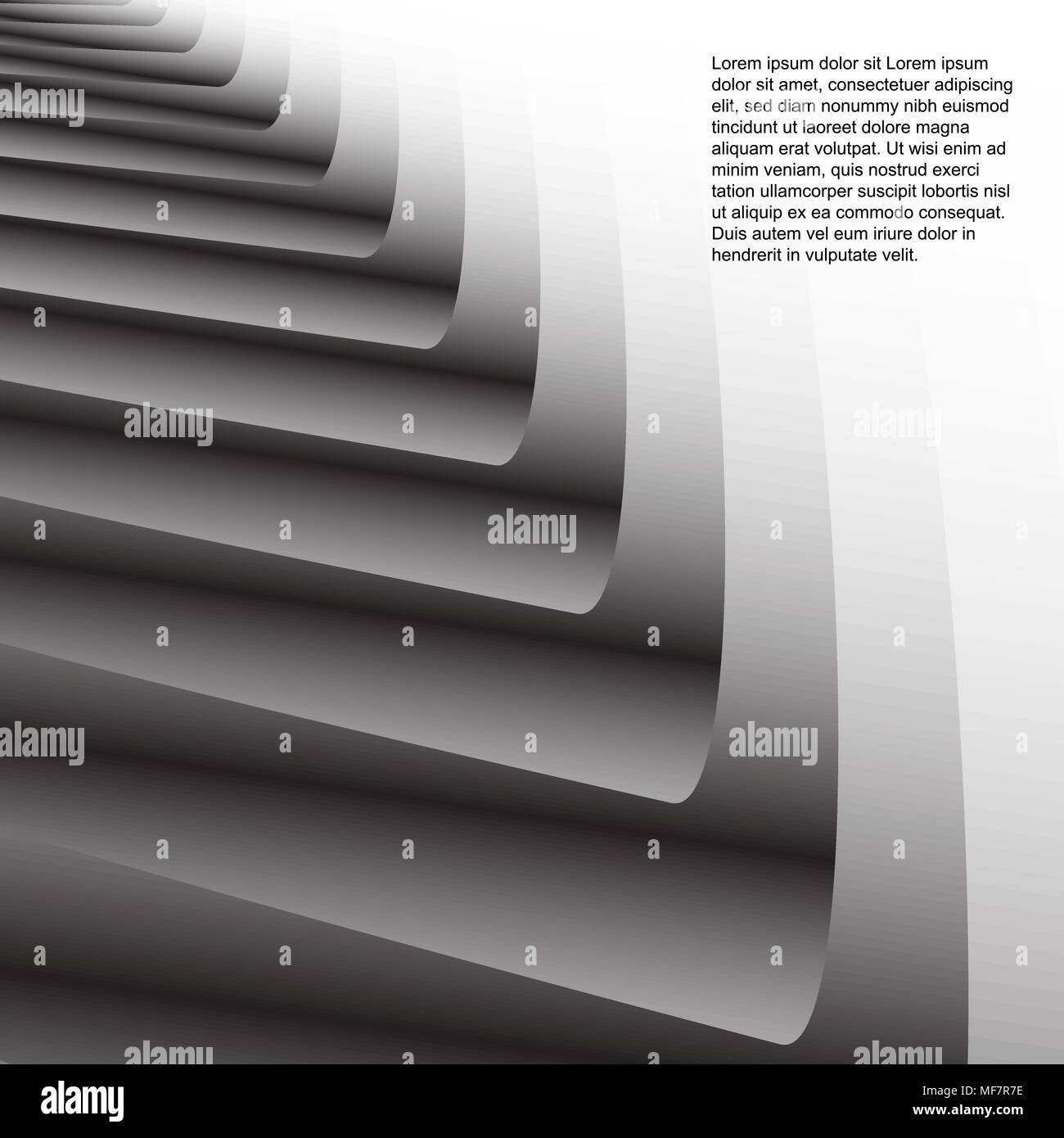 Abstract gray background with perspective. Geometric shape Stock Vector ...