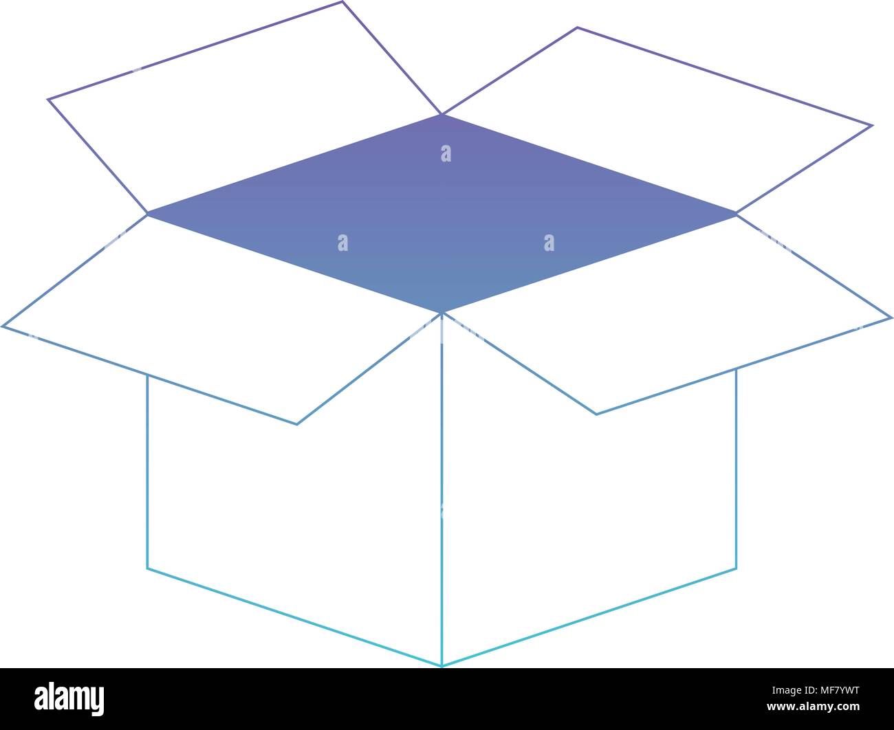 box carton isolated icon vector illustration design Stock Vector Image ...