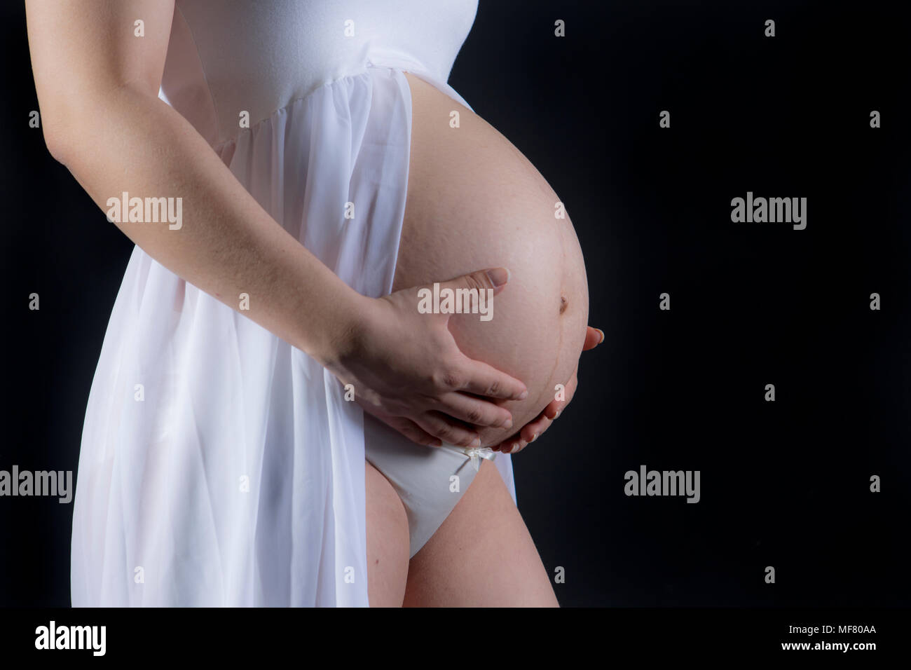 pregnancy, days of a new life, love family, new start Stock Photo
