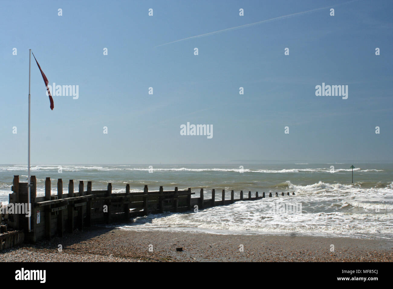 West Wittering Beach Stock Photo Alamy