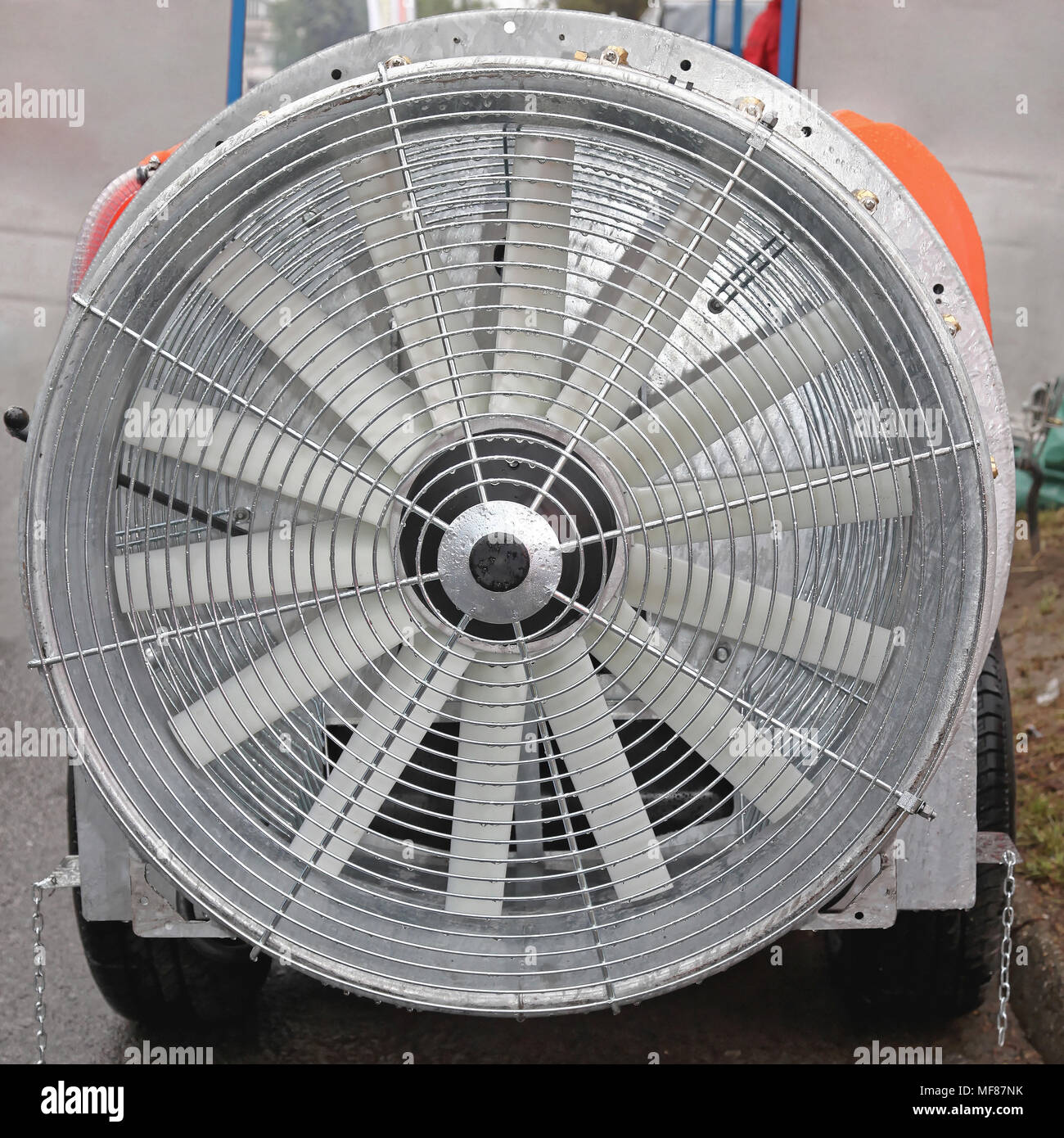Big Industrial Axial Fan Blower for Cooling Stock Photo Alamy