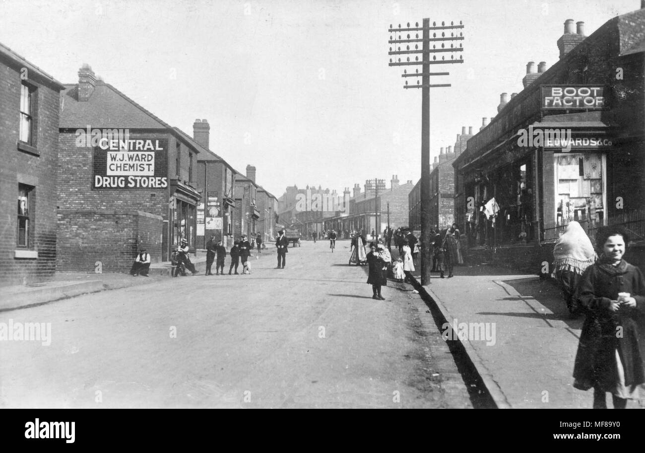 Doncaster Road Denaby Main Stock Photo Alamy
