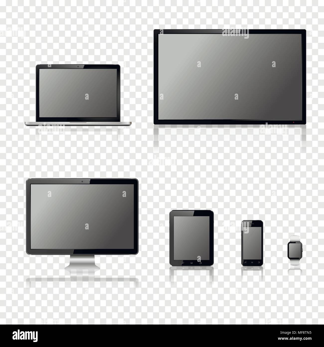 Black computer monitor on transparent hi-res stock photography and images -  Alamy
