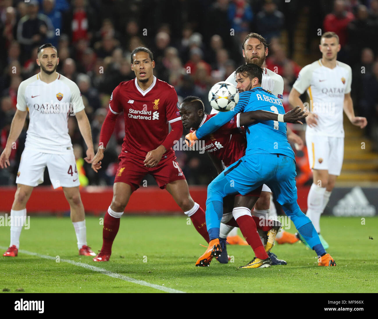 Liverpol FC beats AS Roma 5-2 in UEFA Champions League Semifinals