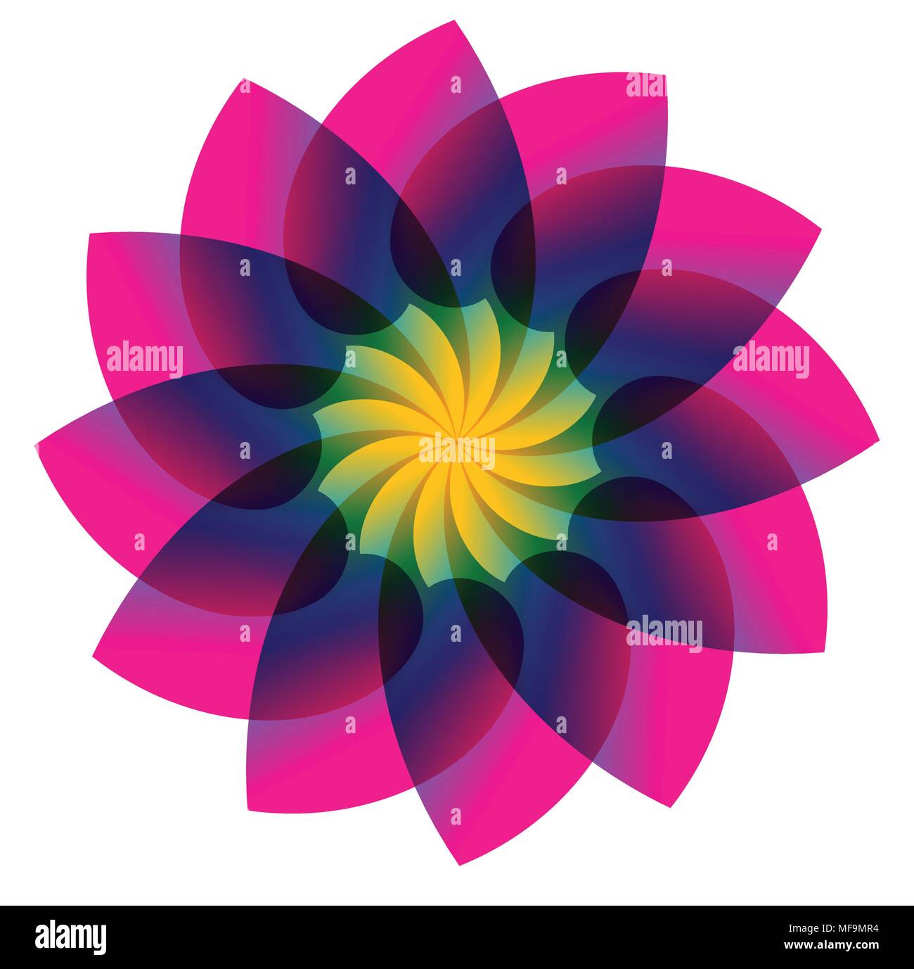 Creative flower design Stock Vector