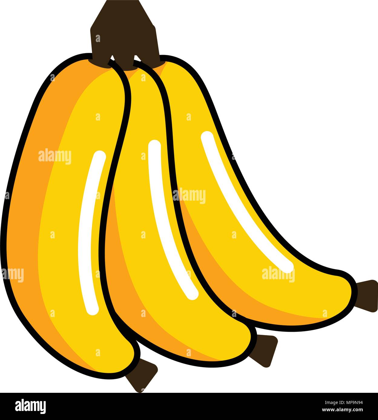 Isolated banana icon Stock Vector Image & Art - Alamy
