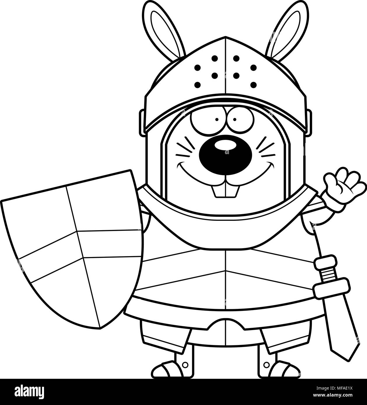 Rabbit waving hi-res stock photography and images - Alamy
