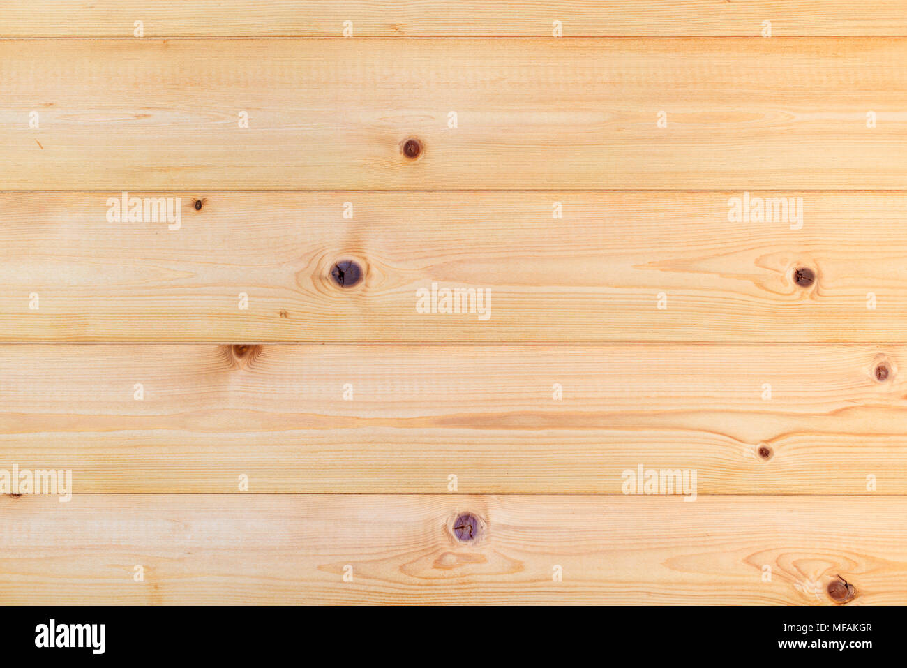Natural beige wood plank wall texture background Stock Photo