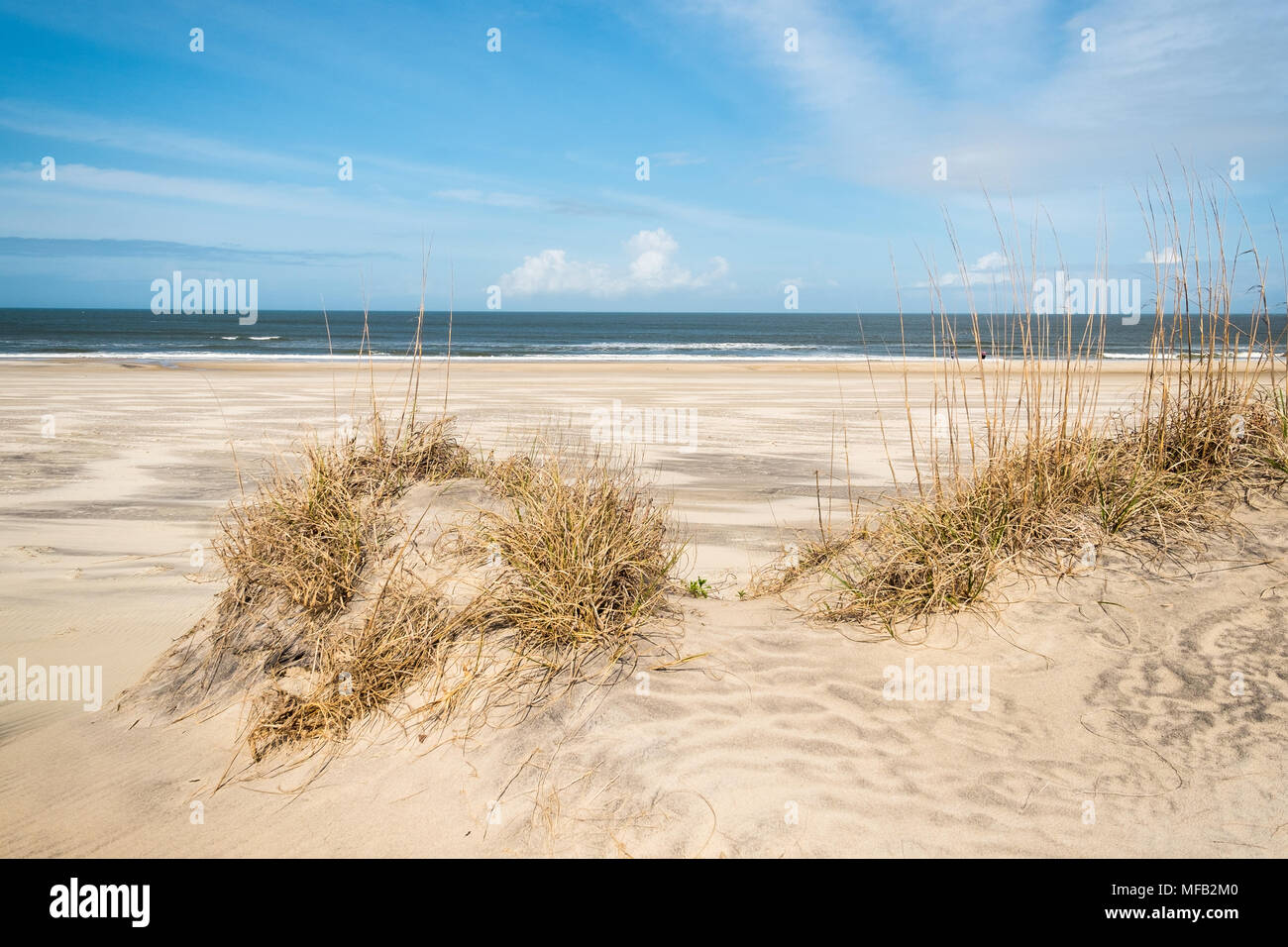 The beaches of the Outer Banks, North Carolina Stock Photo Alamy