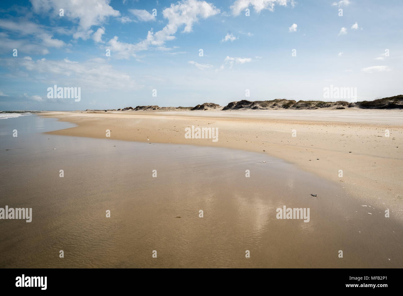 The beaches of the Outer Banks, North Carolina Stock Photo Alamy