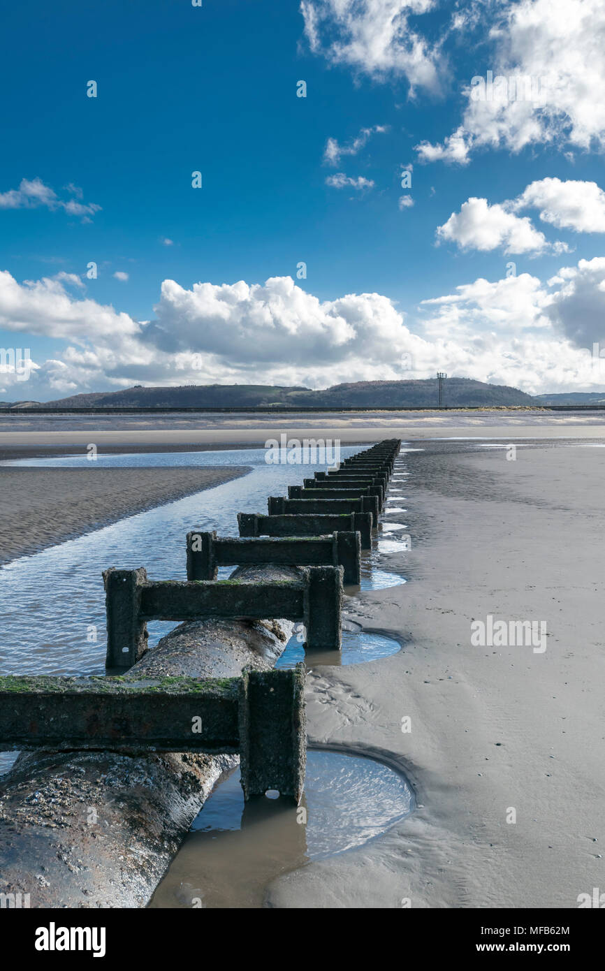 Pensarn beach near Abergele on the North Wales coast UK Stock Photo Alamy