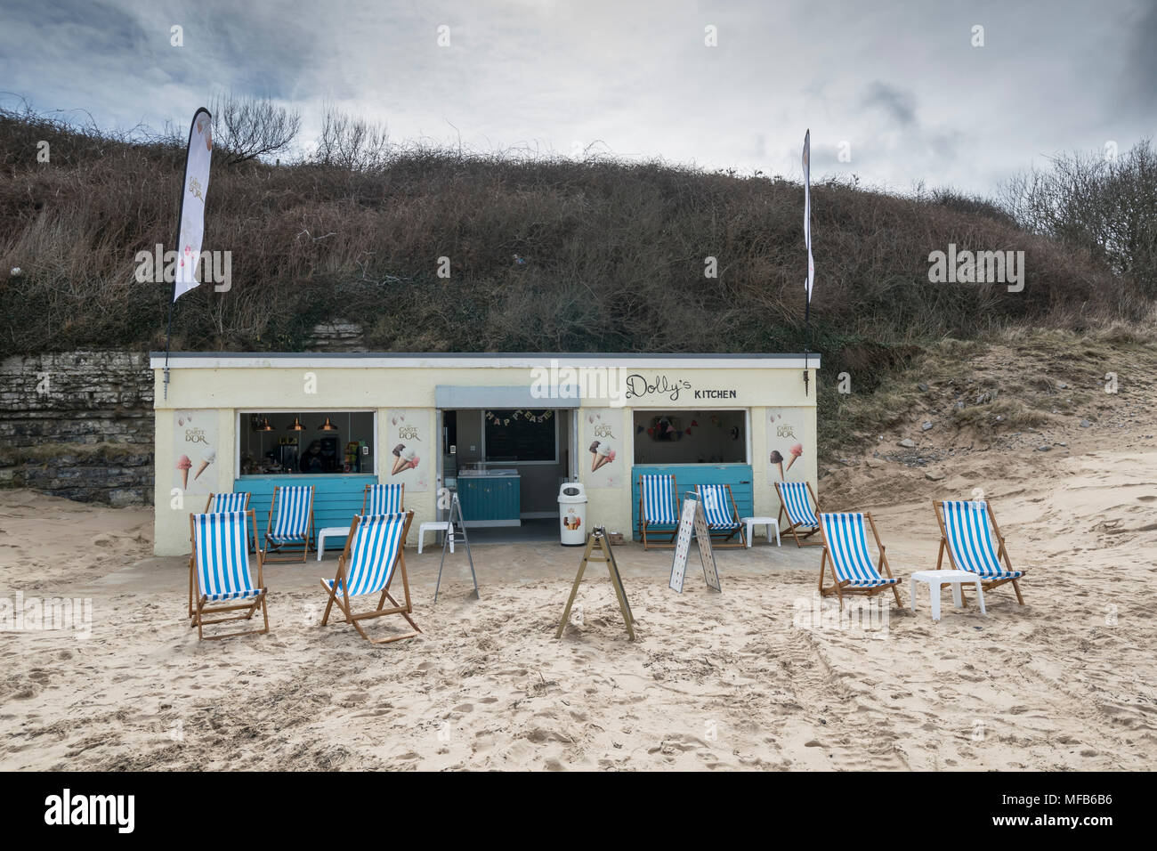 Benllech beach on the Anglesey coast in North Wales UK Stock Photo Alamy