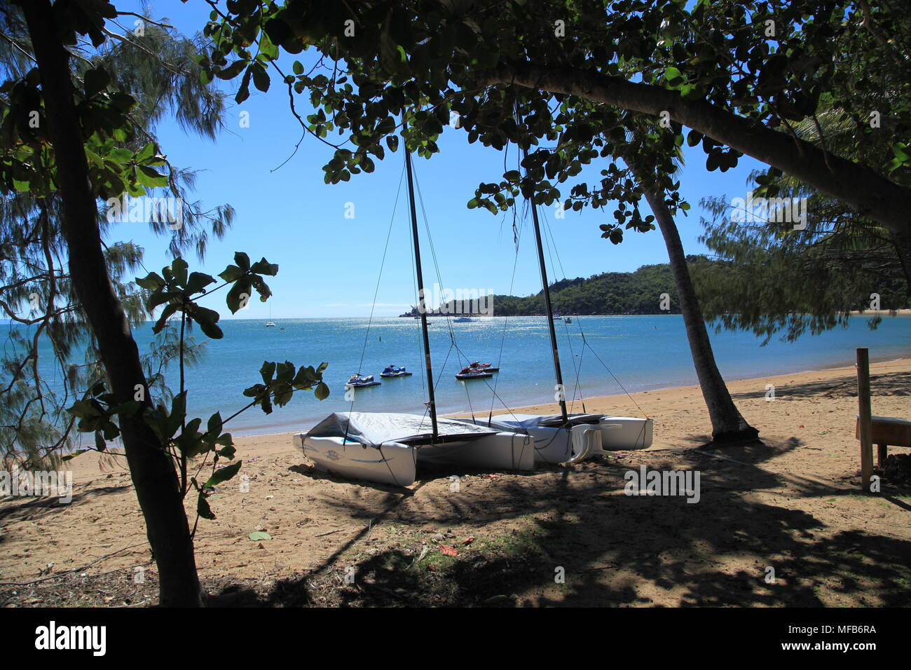 Island, Horseshoe bay, QLD, Australia Stock Photo Alamy