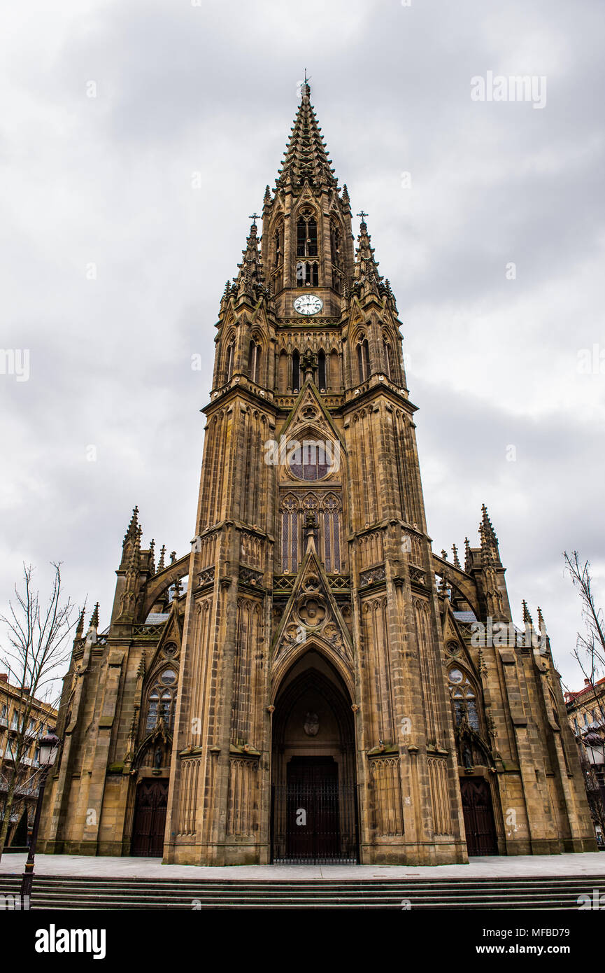 Good Shepherd Cathedral of San Sebastian, San Sebastian, Basque Country, Spain Stock Photo Alamy Good Shepherd Cathedral of San Sebastian, San Sebastian, Basque Country, Spain Stock Photo Alamy
