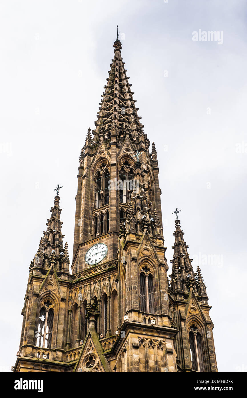 Good Shepherd Cathedral of San Sebastian, San Sebastian, Spain Stock ...