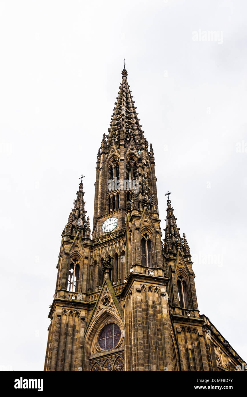 Good Shepherd Cathedral of San Sebastian, San Sebastian, Spain Stock ...