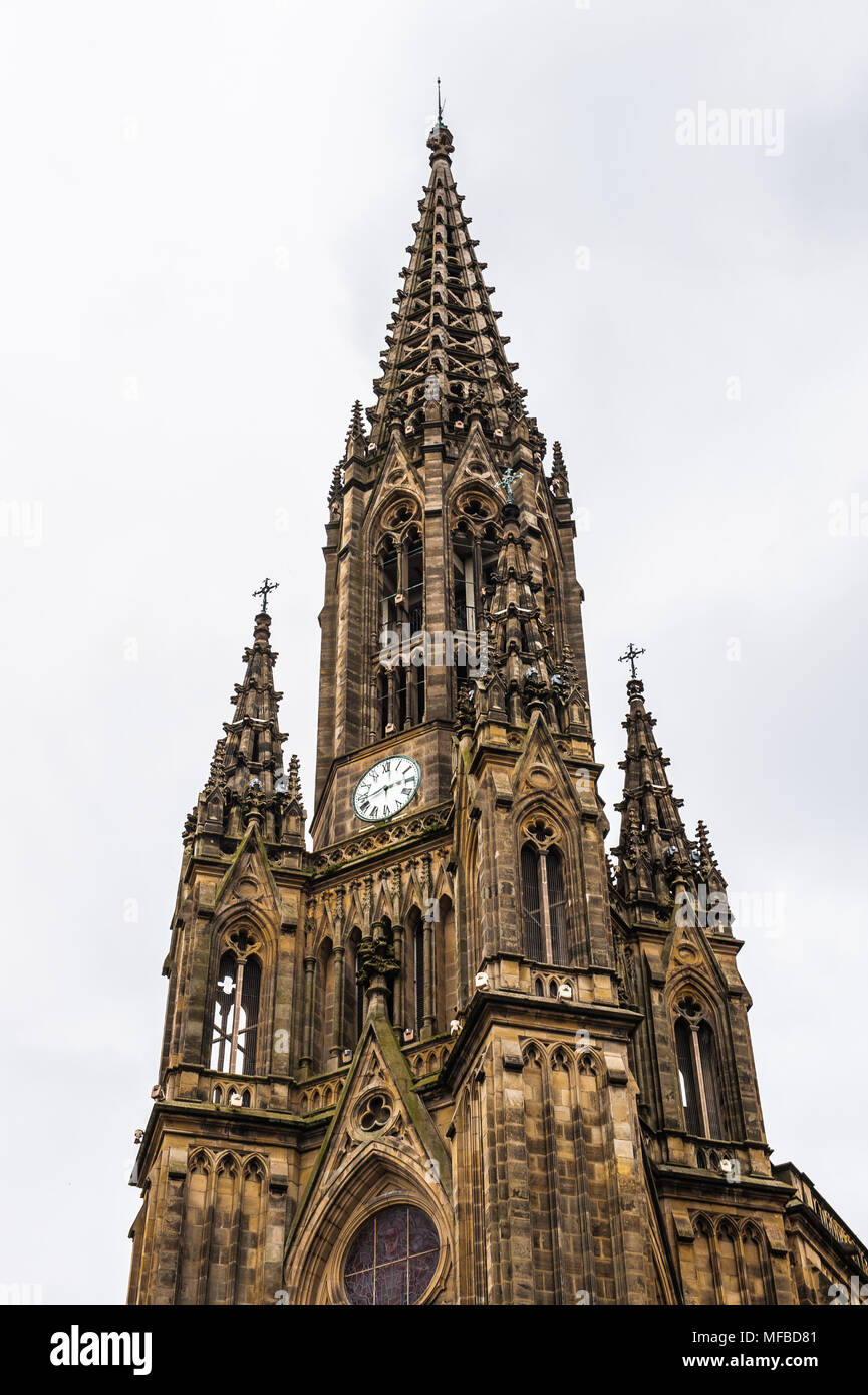 Good Shepherd Cathedral of San Sebastian, San Sebastian, Spain Stock ...