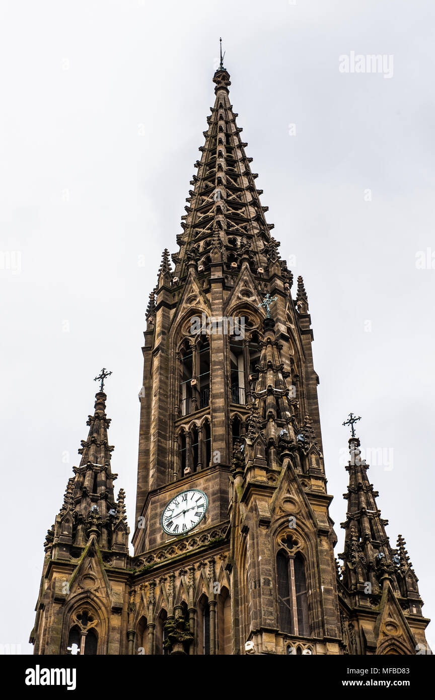 Good Shepherd Cathedral of San Sebastian, San Sebastian, Spain Stock ...