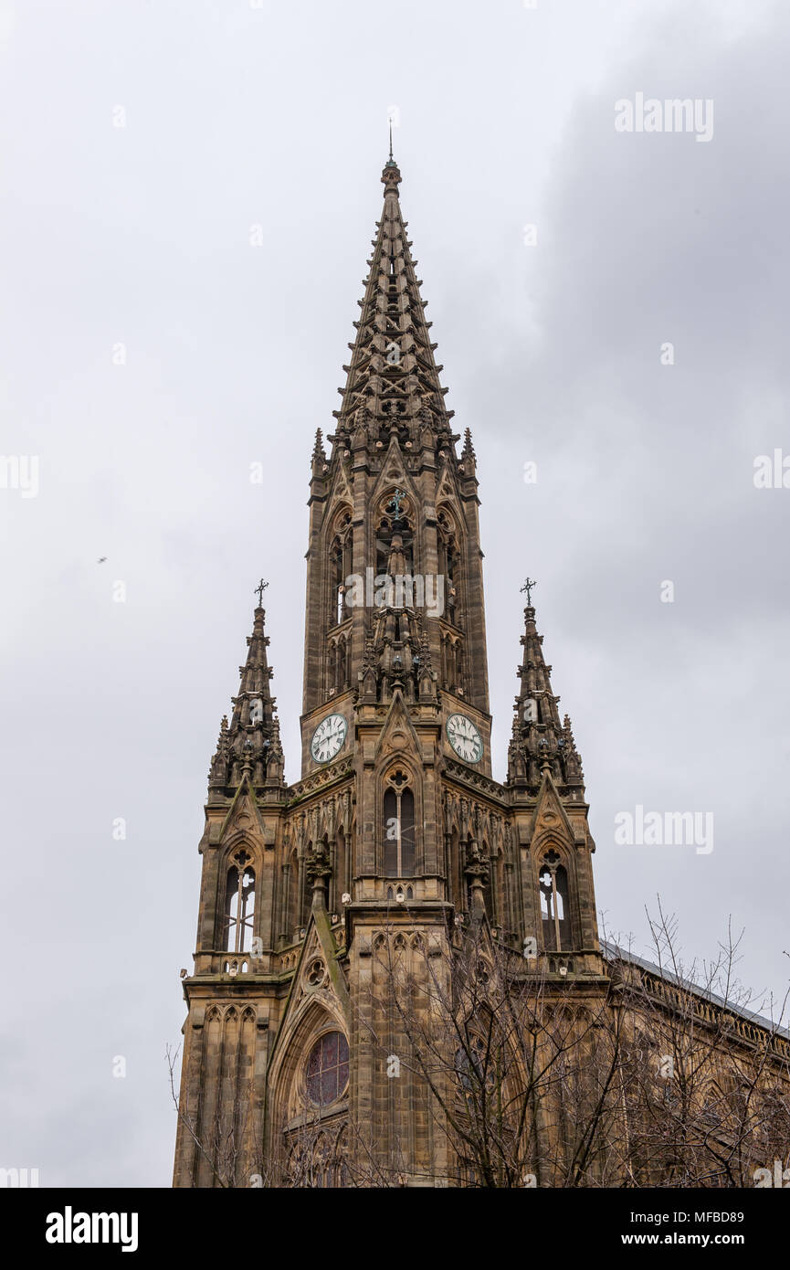 Good Shepherd Cathedral of San Sebastian, San Sebastian, Spain Stock ...