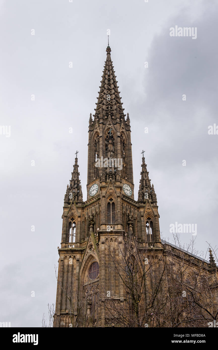 Good Shepherd Cathedral of San Sebastian, San Sebastian, Spain Stock ...