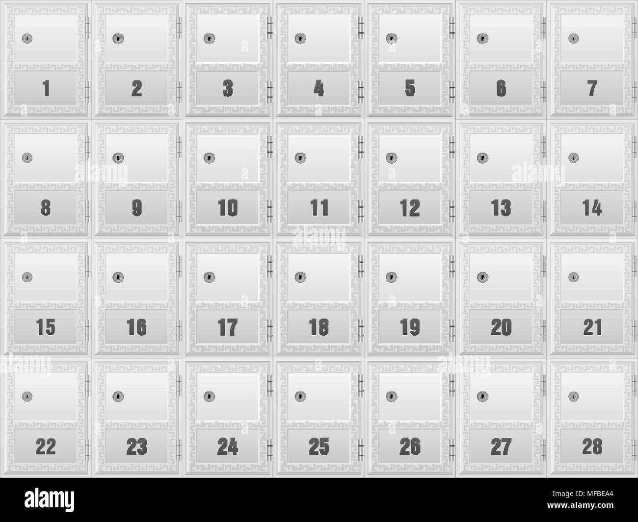 Mailboxes for apartment building background Stock Vector Art ... Mailboxes for apartment building background Stock Vector Art ...