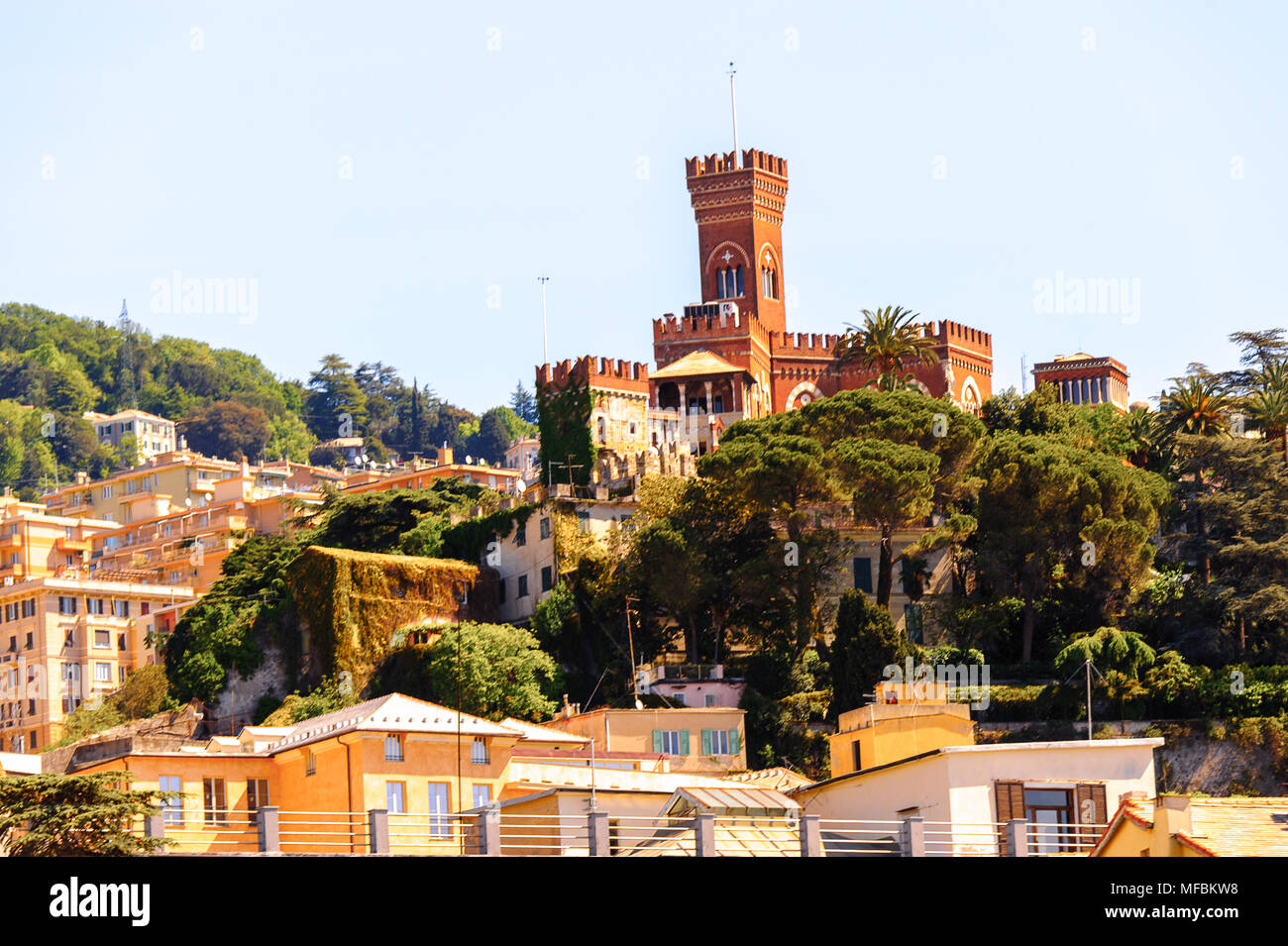 Genoa Castle Castle in Genoa Stock Photo - Alamy