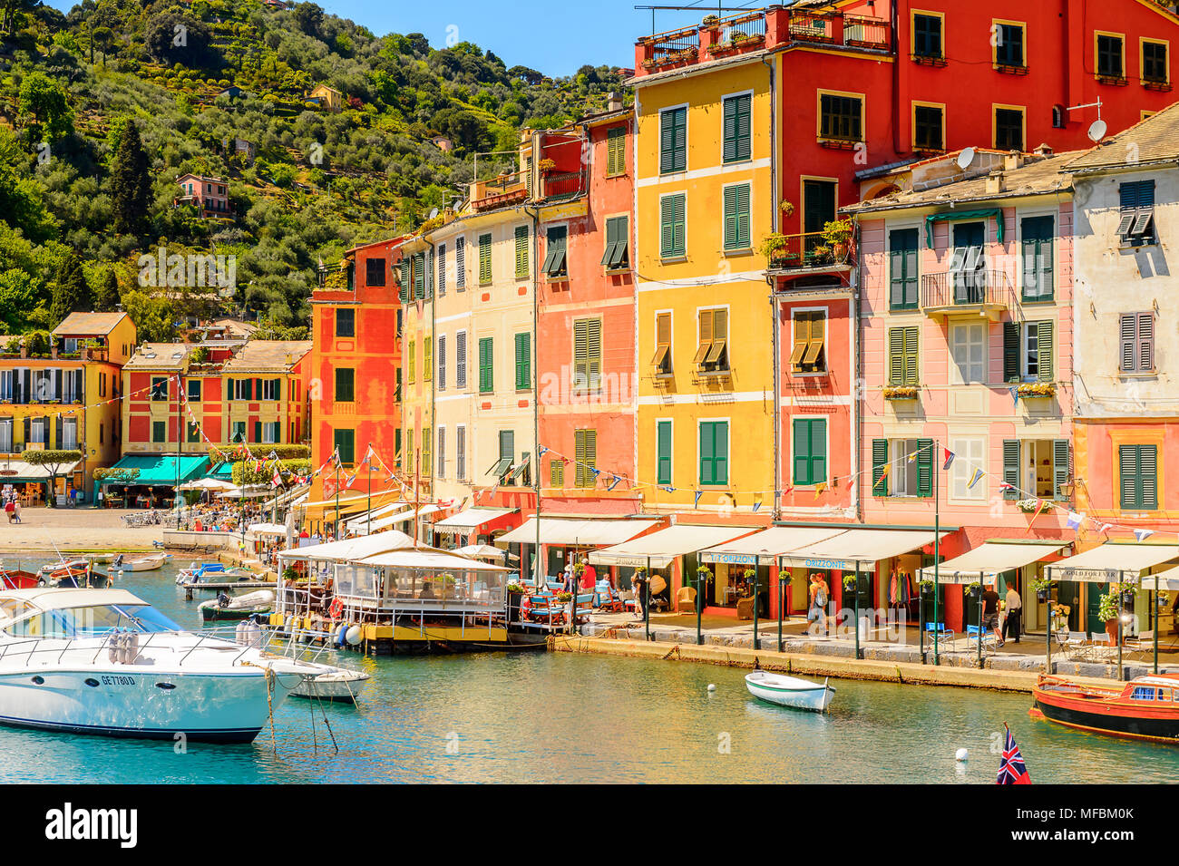 Portofino, is an Italian fishing village, Genoa province, Italy. A