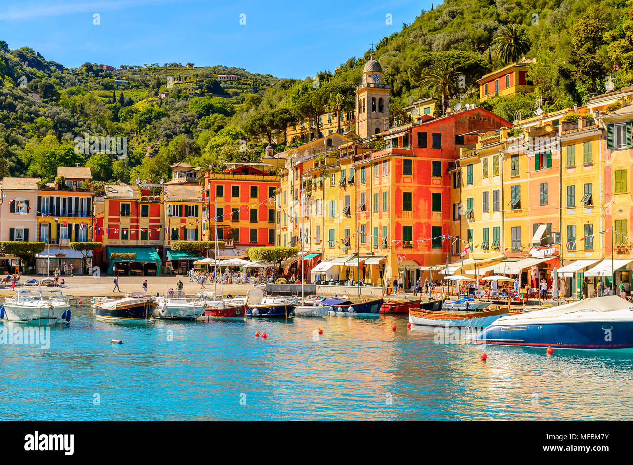 Portofino, is an Italian fishing village, Genoa province, Italy. A