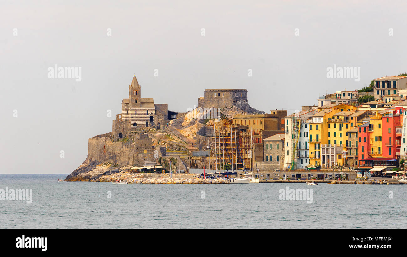 Beautiful View Of Porto Venere Italy Porto Venere And The Villages Of 