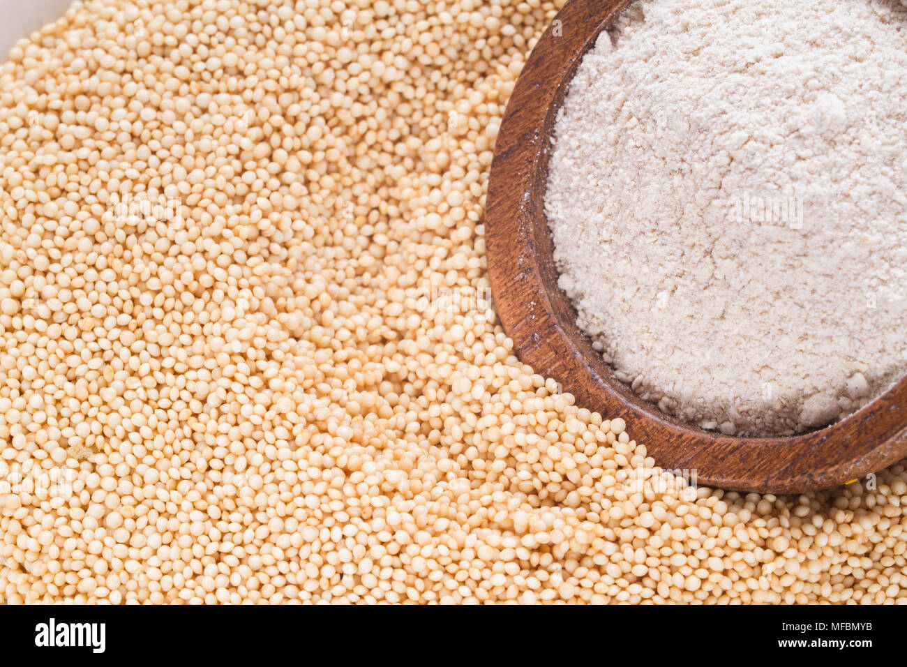 seeds and amaranth flour Amaranthus Stock Photo Alamy