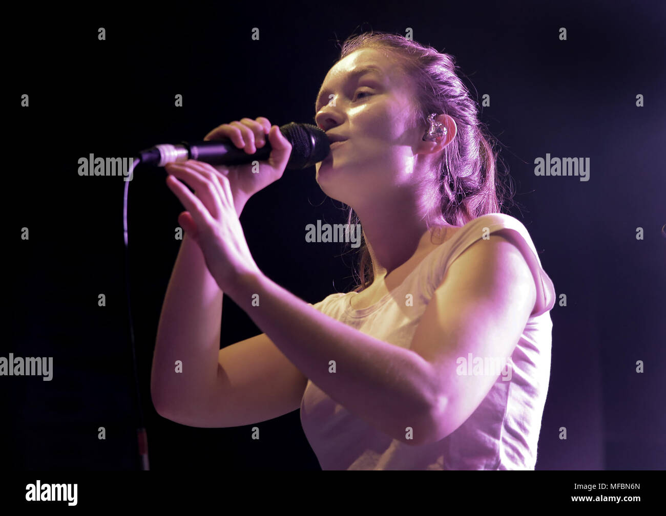 Sigrid Performing at Manchester Academy Featuring: Sigrid Where