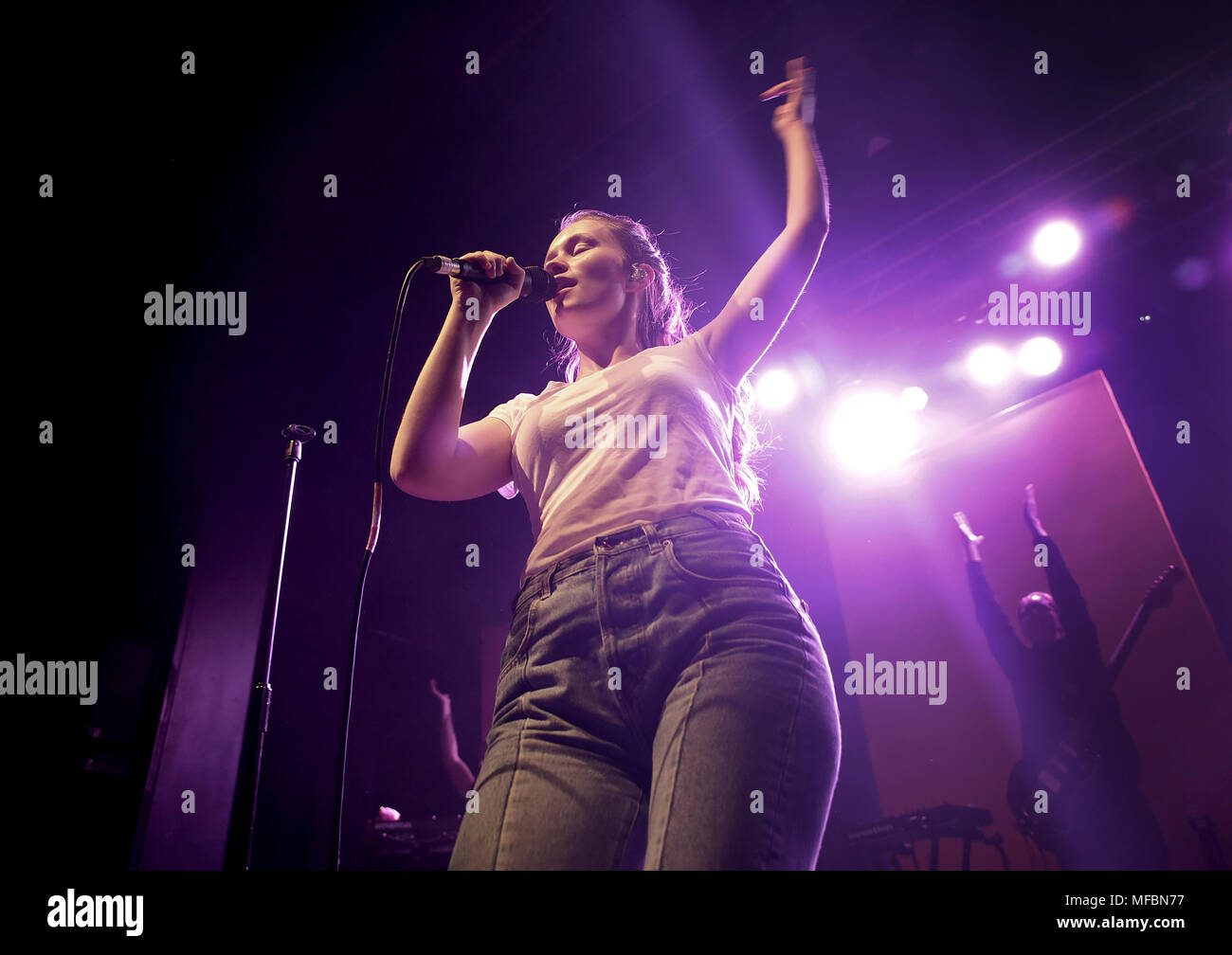 Sigrid Performing at Manchester Academy Featuring: Sigrid Where