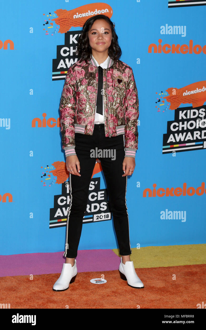 2018 Nickelodeon Kids' Choice Awards, held at The Forum in Inglewood