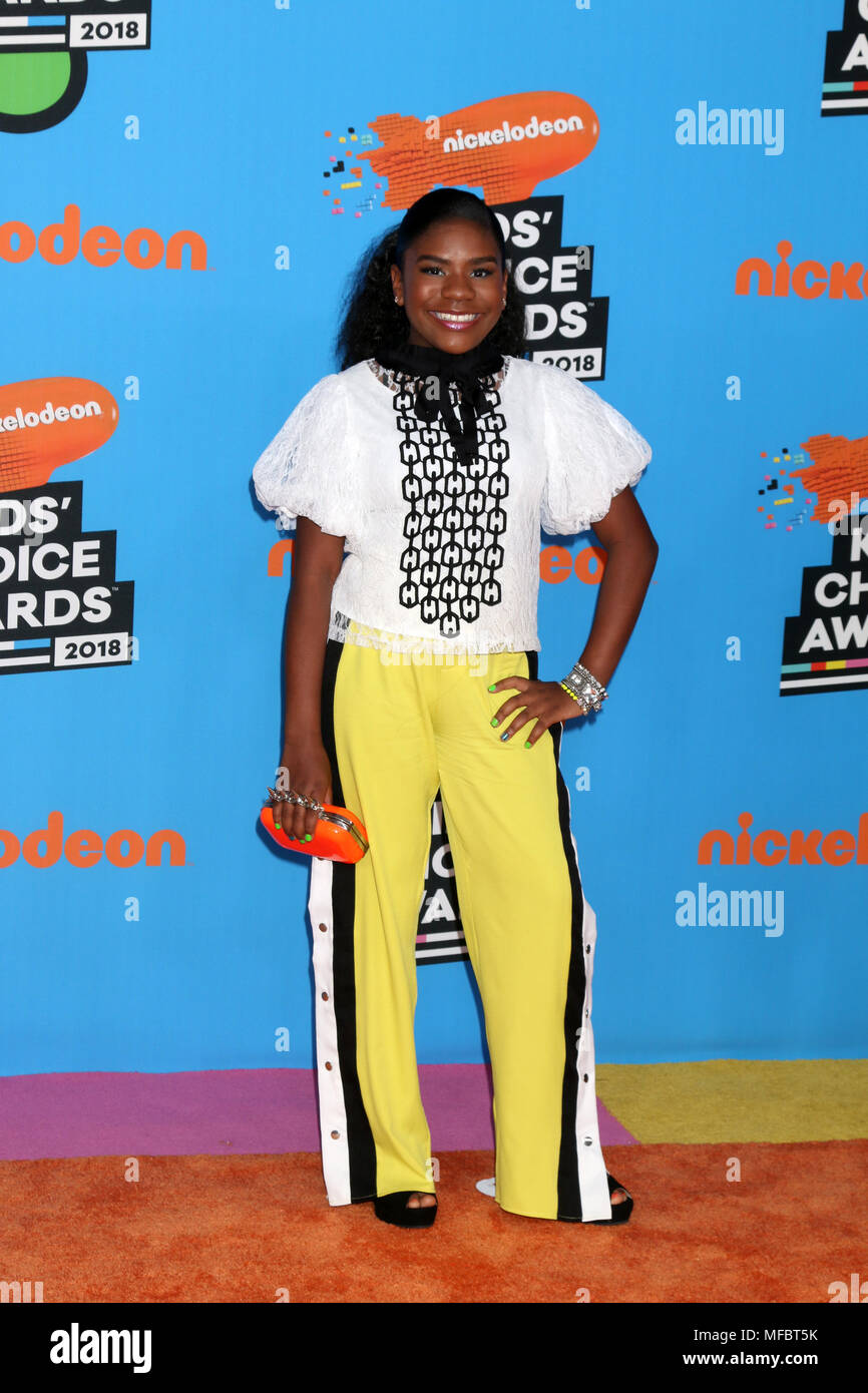 2018 Nickelodeon Kids' Choice Awards, held at The Forum in Inglewood