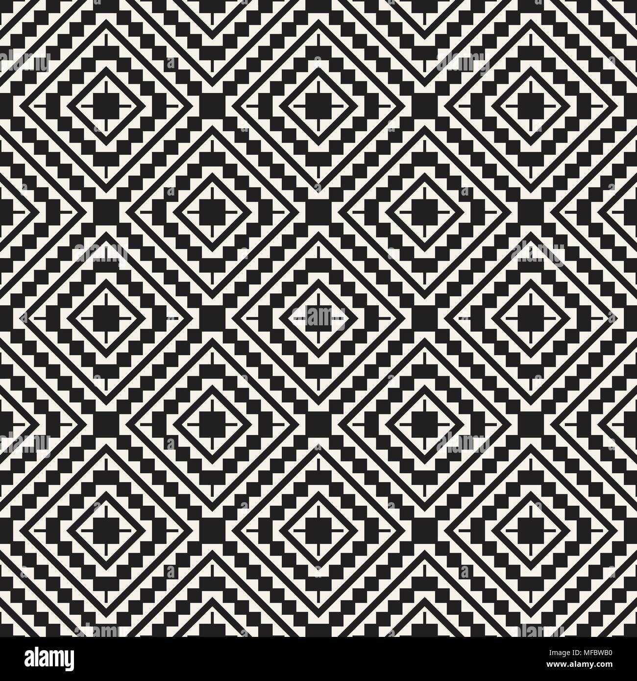 Repeat Tile Design Seamless surface geometric design. Repeating tiles ornament background ...