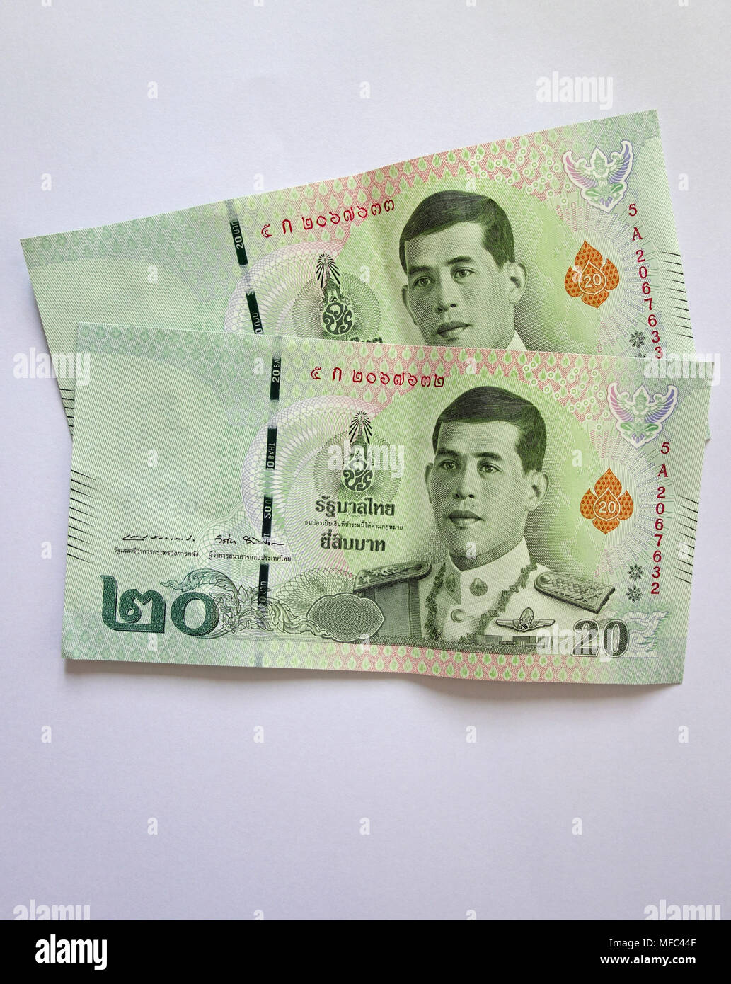 Thailand King Rama X Vajiralongkorn banknote 20 50 100 baht paper money 2018 New