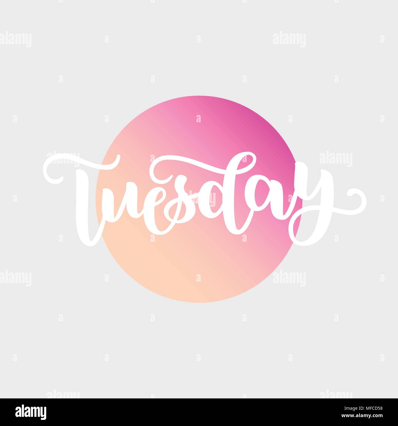 Work this morning tuesday Stock Vector Images - Alamy