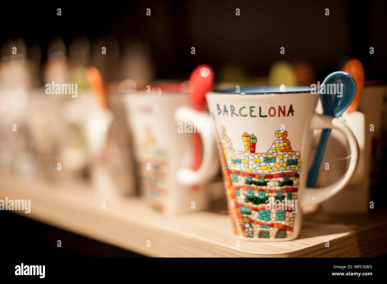Tourist gift shop Stock Photo - Alamy