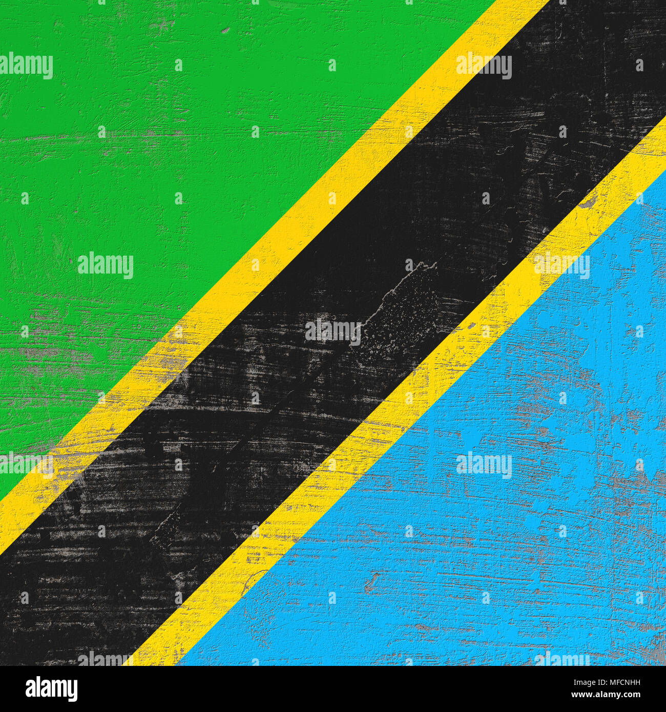 United republic of tanzania flag hi-res stock photography and images ...