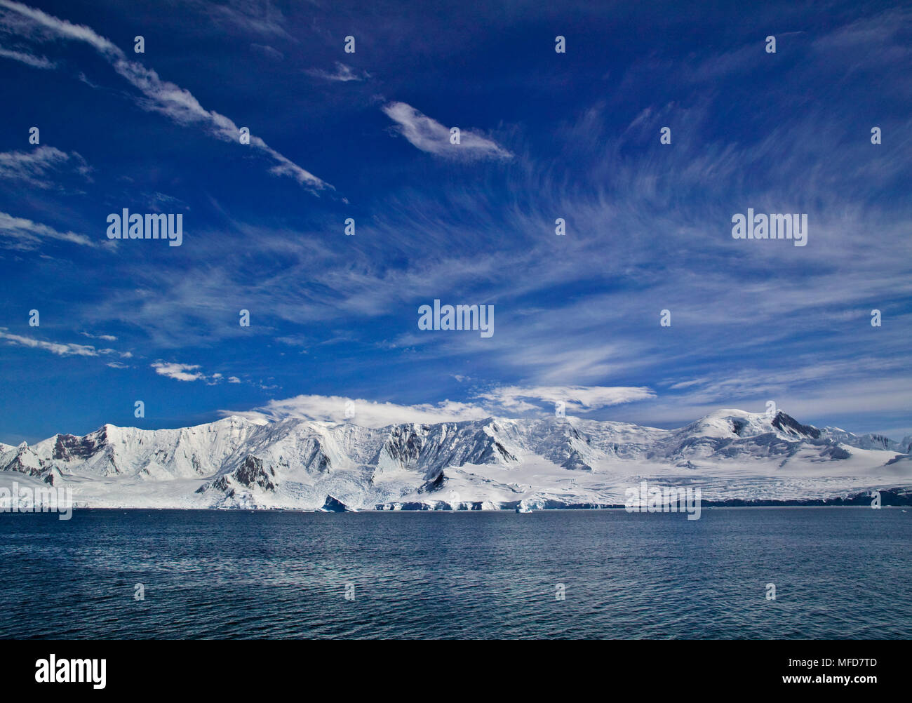 FOURNIER BAY Antarctica Stock Photo - Alamy