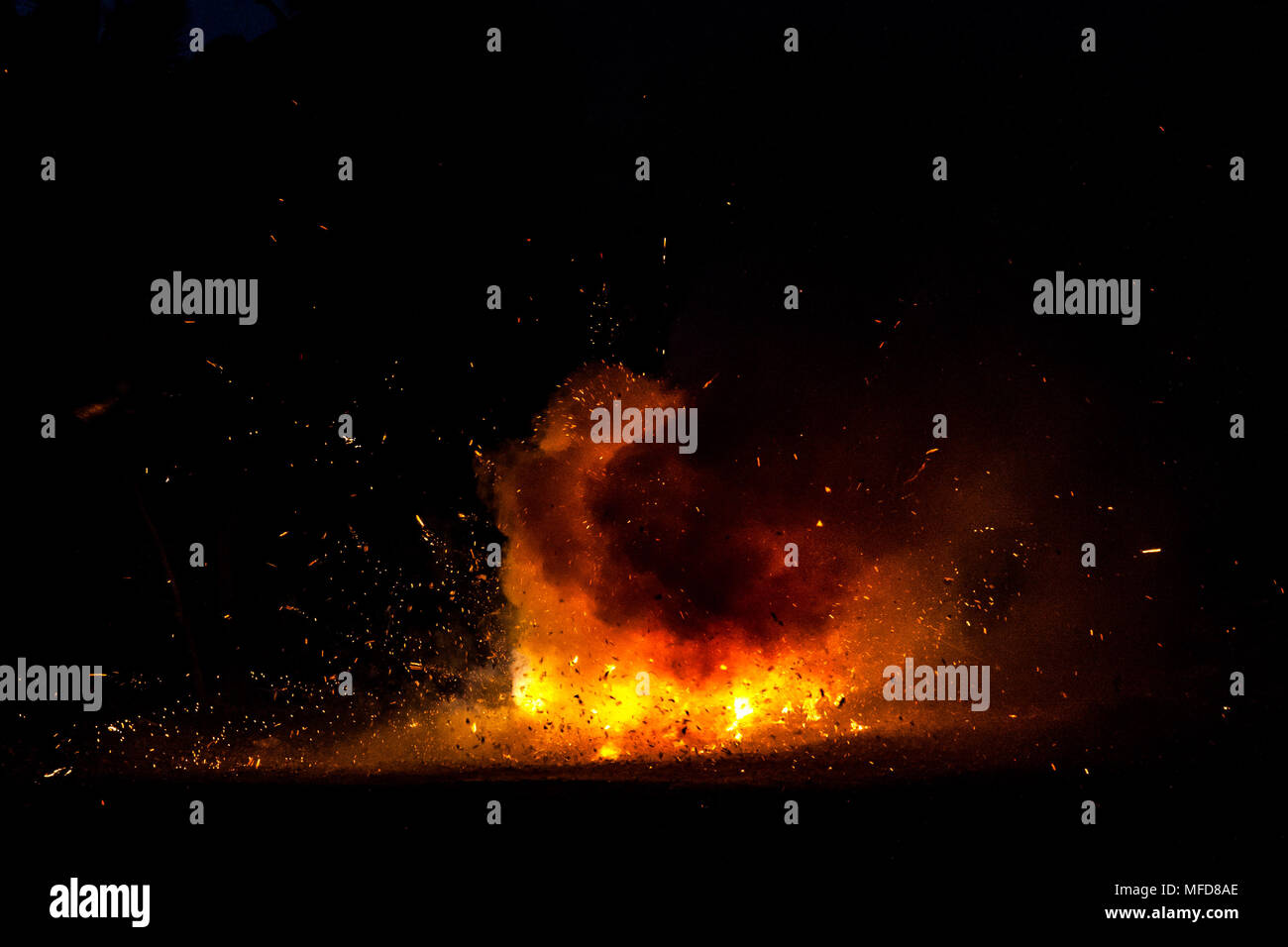 Fire cracker explosion hires stock photography and images Alamy