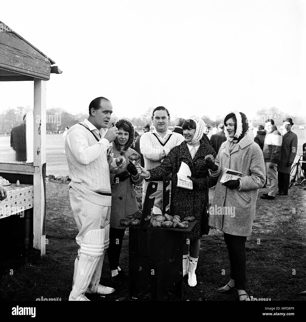 Brian Close Yorkshire cricket 1967 Stock Photo