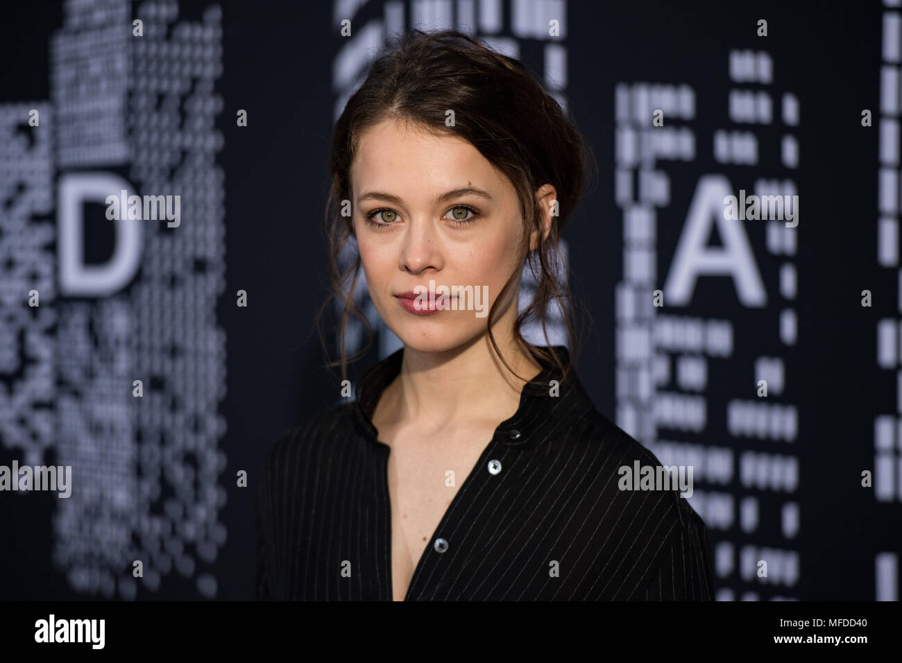 The Actress Paula Beer Looks At The Camera On January 16 2018 In Hamburg During A Photo Session