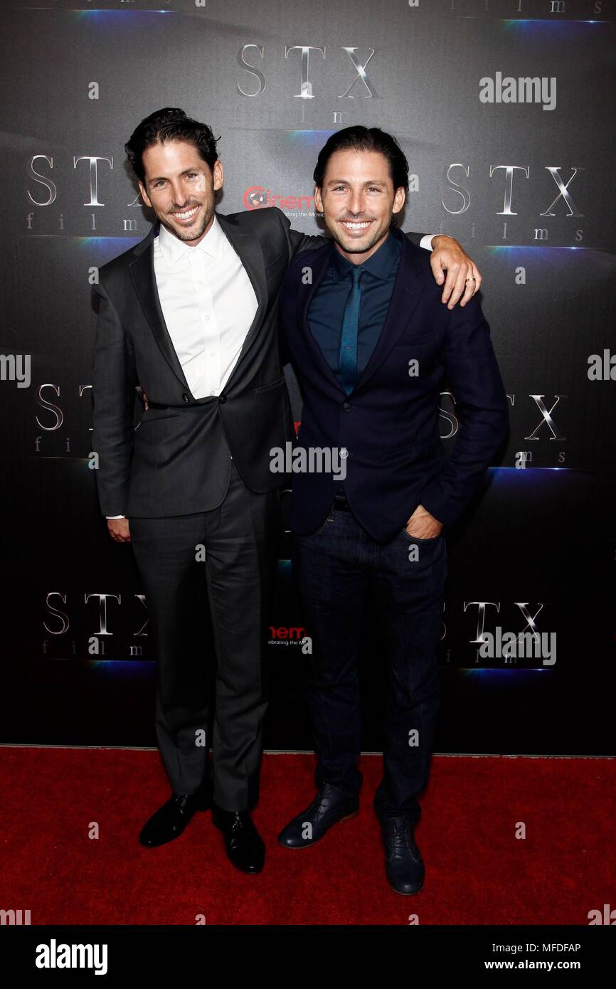 Las Vegas, NV, USA. 24th Apr, 2018. Jordan Kandell and Aaron Kandell in attendance for STX Entertainment Films Presentation at Cinemacon 2018, The Colosseum at Caesars Palace, Las Vegas, NV April 24, 2018. Credit: JA/Everett Collection/Alamy Live News Stock Photo