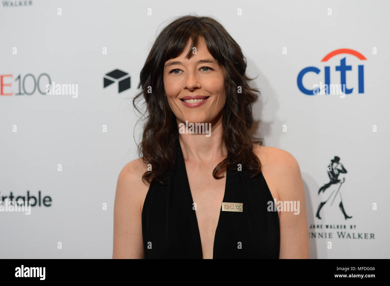 New York, USA. 24th Apr, 2018. Megan Twohey attends the 2018 Time 100 ...