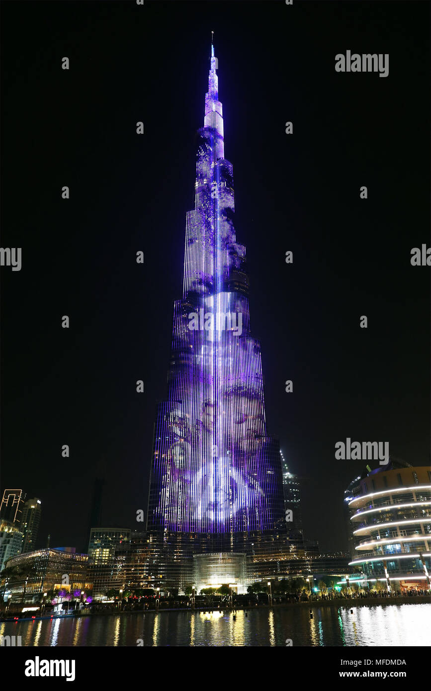 Blue flame movie night dubai 2018