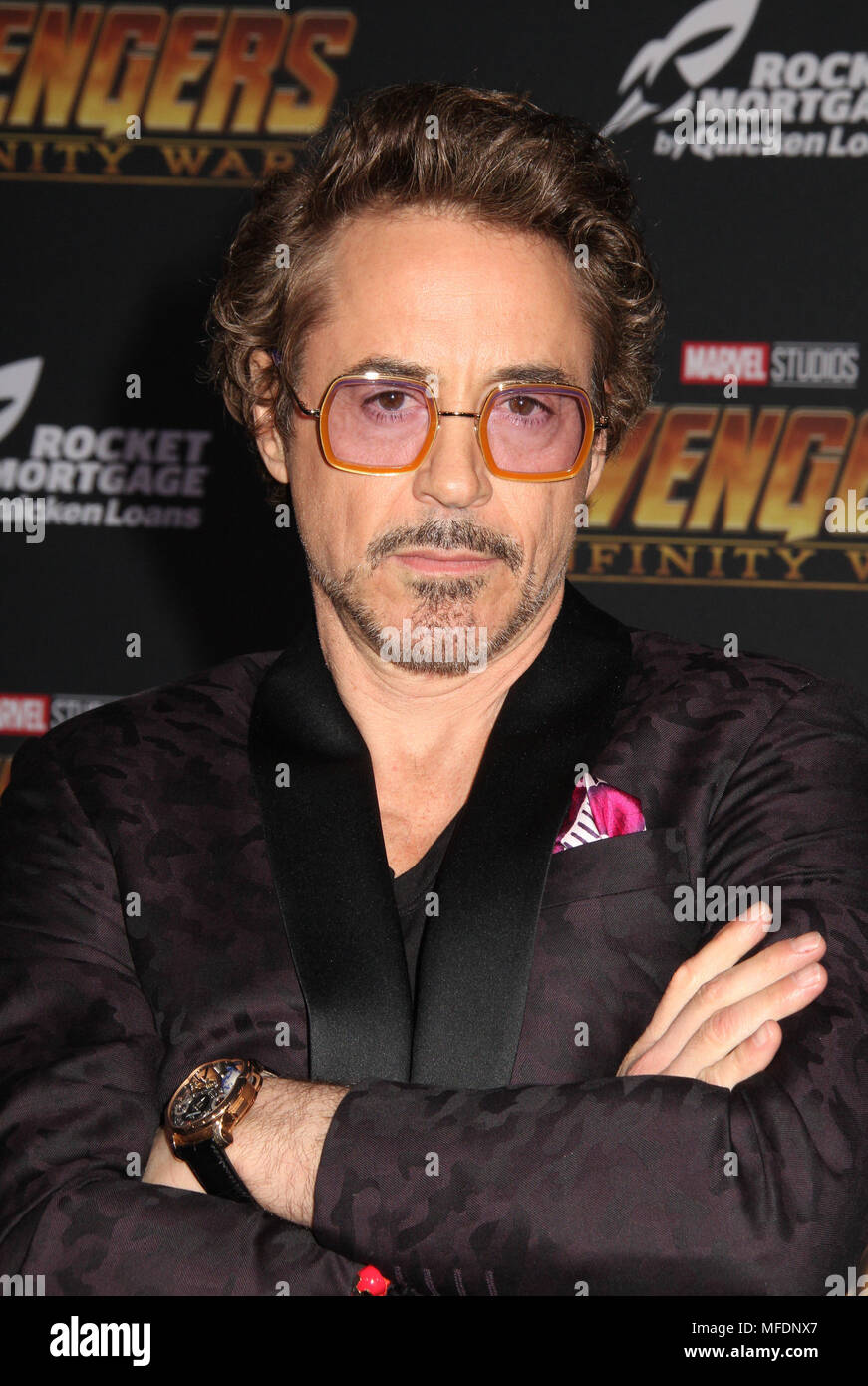 Robert Downey Jr. 04/23/2018 The World Premiere of "Avengers Infinity