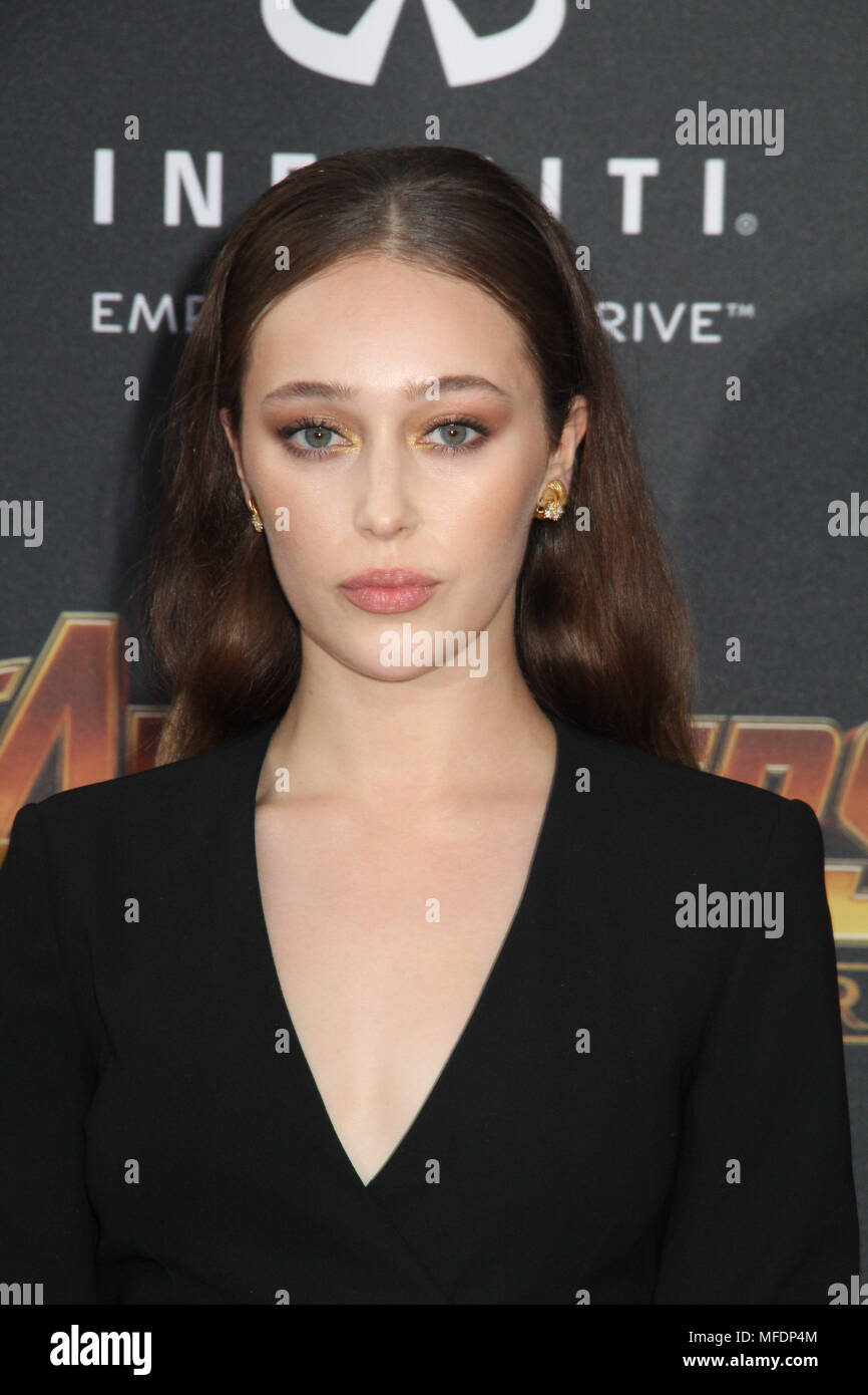 Alycia Devanam Cary 04/23/2018 The World Premiere of 
