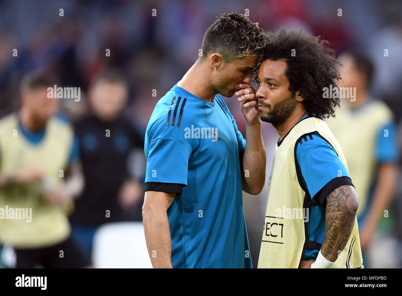 Real madrids cristiano ronaldo marcelo hi-res stock photography and images  - Alamy
