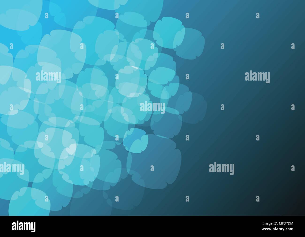 Abstract Blue Gradient Vector Background Stock Vector